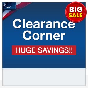 CLEARANCE CORNER
