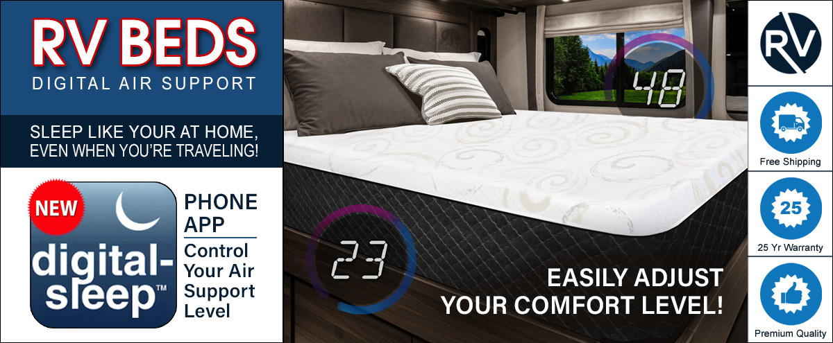 RV Beds Back In Stock & On Sale!