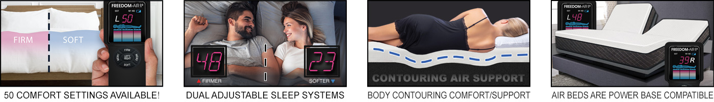 Digital Air Bed Features Blocks