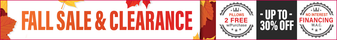 Fall Sale & Clearance - Up To 30% OFF! Going On Now!