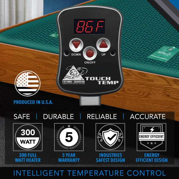 Thermal Guardian Touch Temp - Full Watt Waterbed Heater