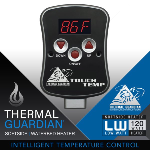 Thermal Guardian Touch Temp - Low Watt Waterbed Heater