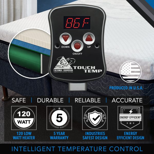 Thermal Guardian Touch Temp - Low Watt Waterbed Heater