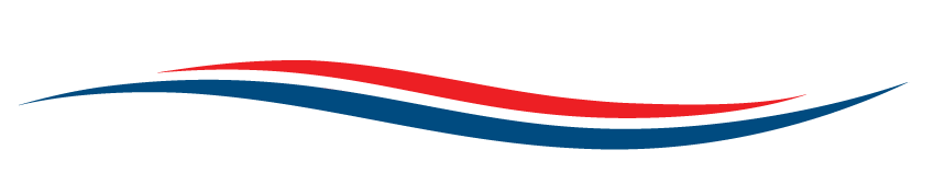 Blue & Red Swooshes Blue & Red Swooshes