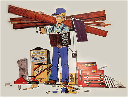 Do It Yourself Waterbeds: Just Add Frame & Water