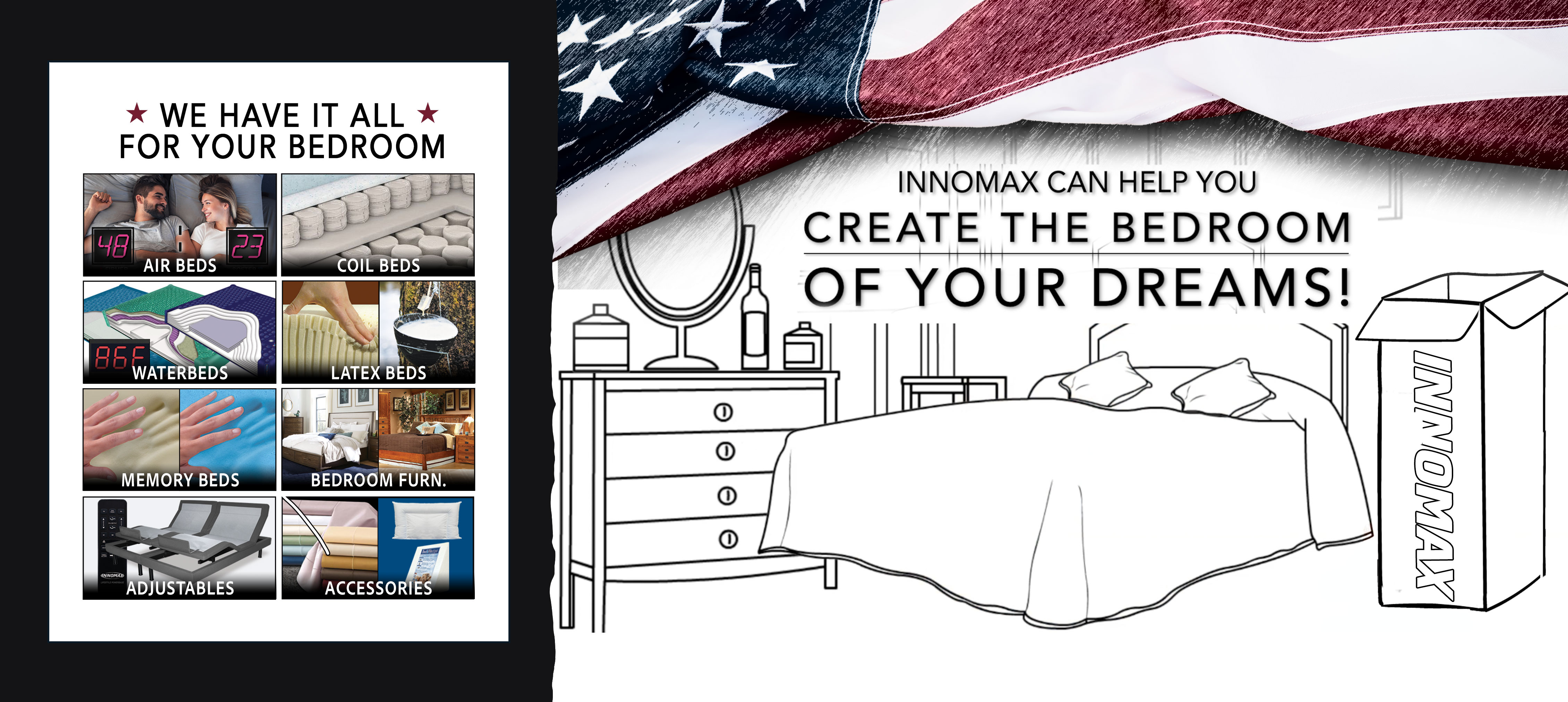 InnoMax Can Help You Create The Bedroom Of Your Dreams - Contact Us Today!