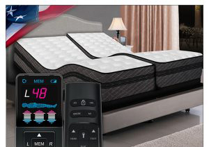 DIGITAL AIR BEDS WITH ADJUSTABLE POWER BASE