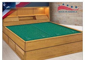 OAK WATERBED HEADBOARD & FRAME SETS