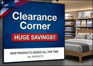 CLEARANCE CORNER