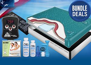 TRADITIONAL HARDSIDE WATERBED MATTRESS KIT BUNDLES