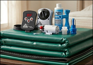 HARDSIDE FLUID SUPPORT COMPONENTS AND REPLACEMENT PARTS
