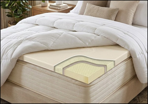 NATURAL LATEX MATTRESS TOPPERS