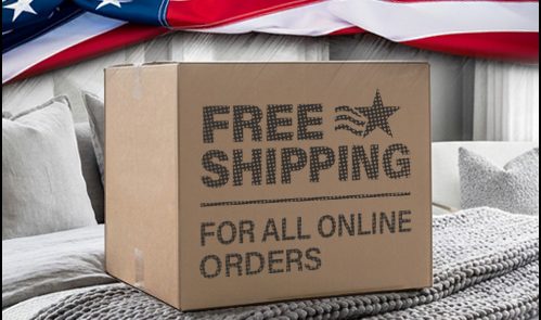 Free Shipping On All American Sleep Collection Online Purchases Free Shipping On All American Sleep Collection Online Purchases